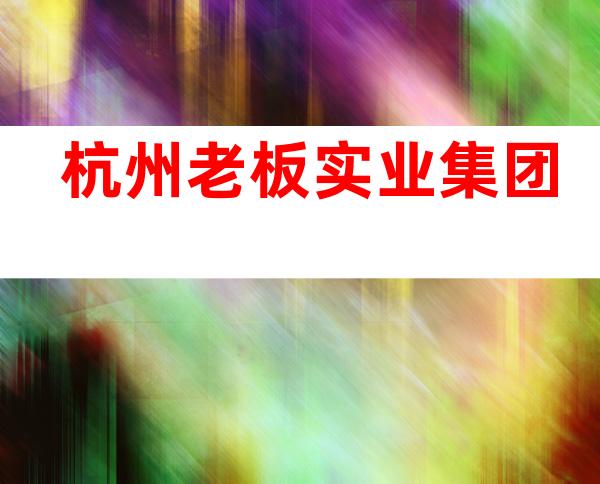 杭州老板实业集团