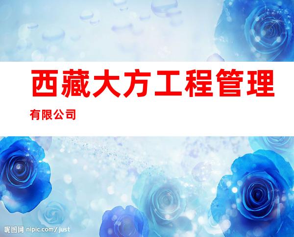 西藏大方工程管理有限公司